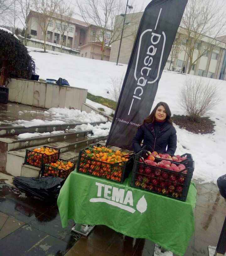 Pastacı'dan Tema'ya Destek